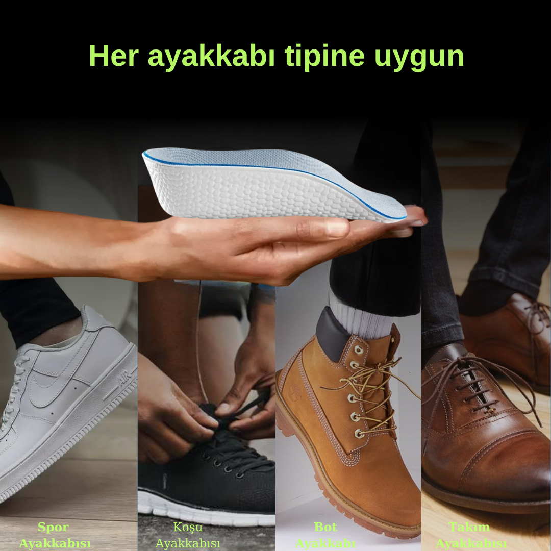 Ortopedik Boy Yükseltici Tabanlık (2.5 CM )